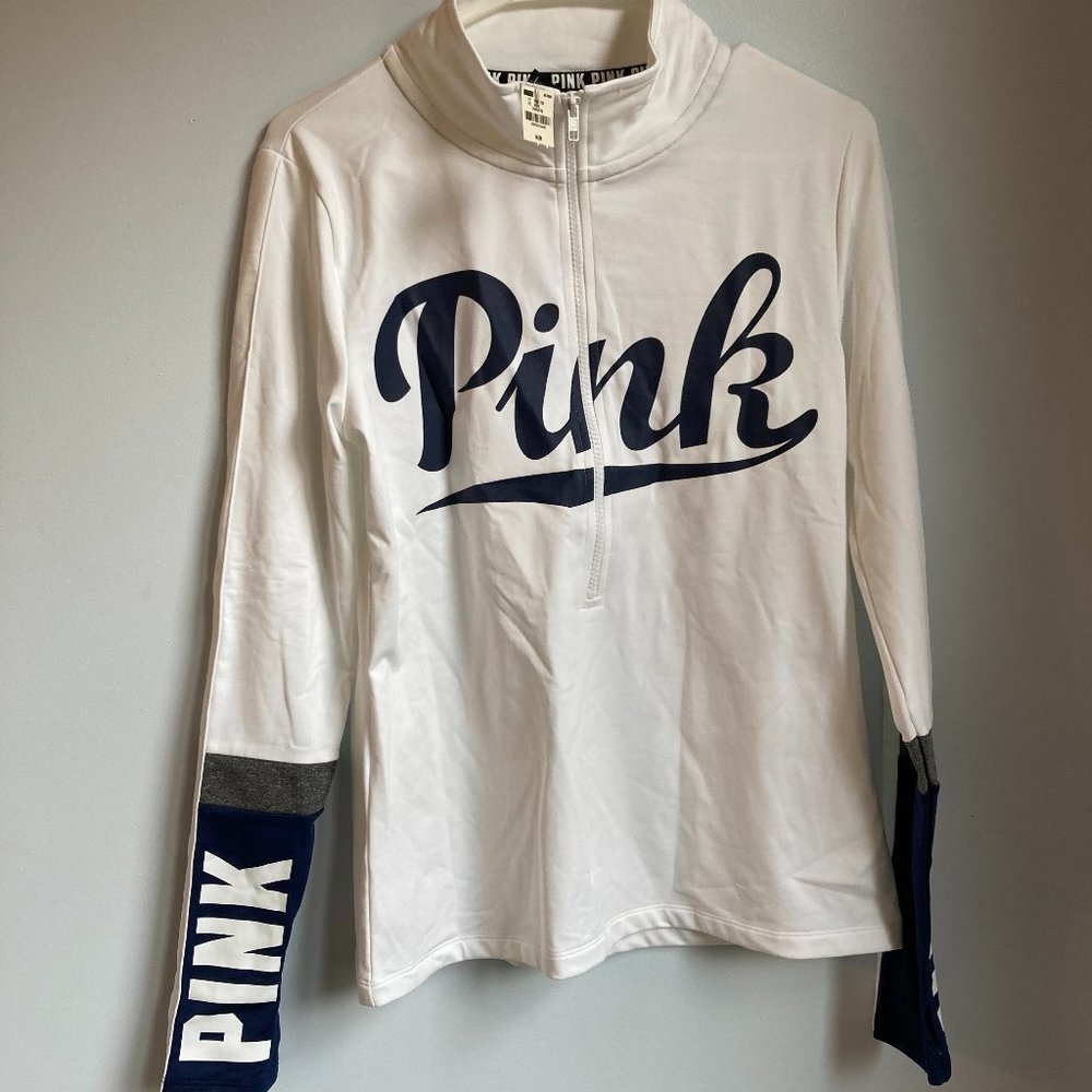 Athletic Zip Up Pink Jacket